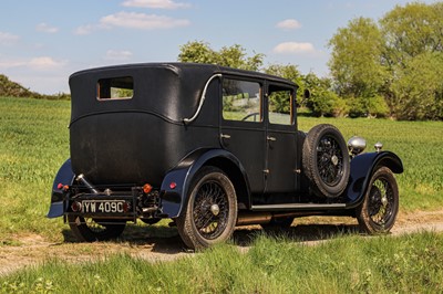 Lot 80 - 1928 Sunbeam Twenty Weymann Saloon