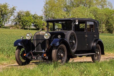 Lot 80 - 1928 Sunbeam Twenty Weymann Saloon