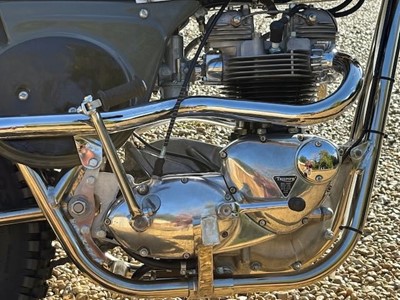 Lot 2010 Triumph Métisse Steve McQueen Desert Racer