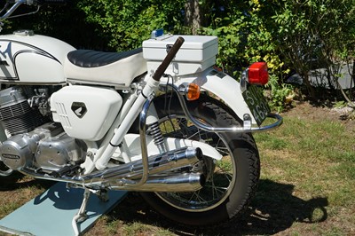 Lot 1970 Honda CB750 Police Bike