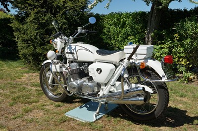 Lot 1970 Honda CB750 Police Bike