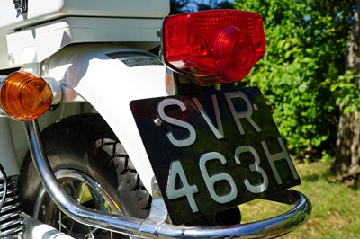 Lot 1970 Honda CB750 Police Bike