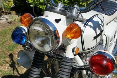 Lot 1970 Honda CB750 Police Bike