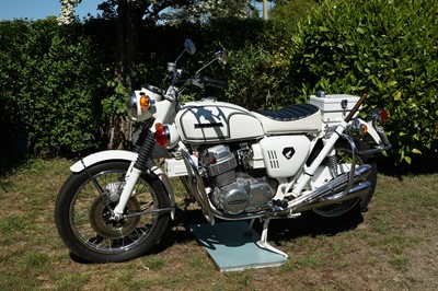 Lot 1970 Honda CB750 Police Bike