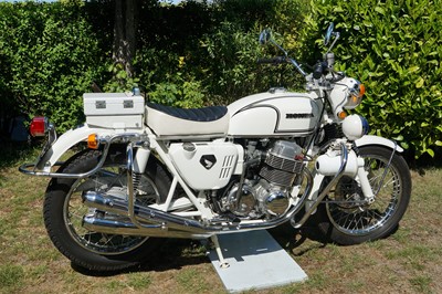 Lot 1970 Honda CB750 Police Bike