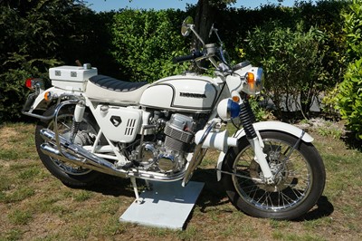 Lot 1970 Honda CB750 Police Bike