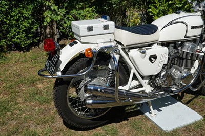 Lot 1970 Honda CB750 Police Bike