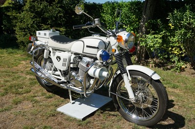 Lot 1970 Honda CB750 Police Bike