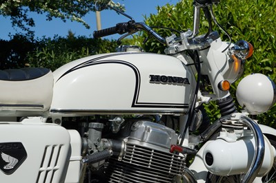 Lot 1970 Honda CB750 Police Bike