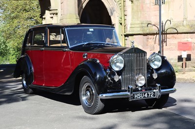 Lot 1951 Rolls Royce Silver Wraith HJ Mulliner & Co Sedanca de Ville