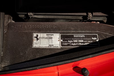 Lot 1983 Ferrari 308 GTS Quattrovalole