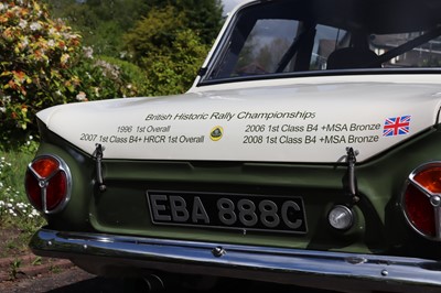 Lot 44 - 1965 Ford Lotus Cortina Rally Car