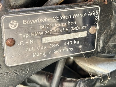 Lot 1983 BMW R100RS