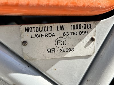 Lot 1980 Laverda Jota