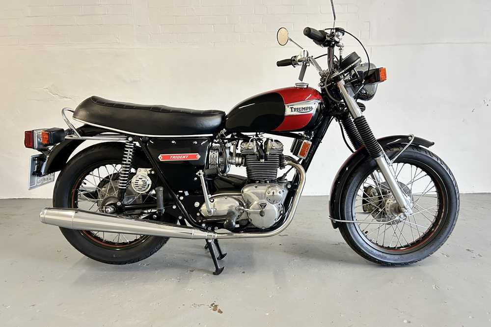 Lot 1973 Triumph T150V Trident