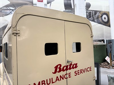 Lot 1938 Nash Ambassador Six Bata Ambulance
