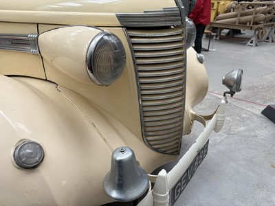 Lot 1938 Nash Ambassador Six Bata Ambulance