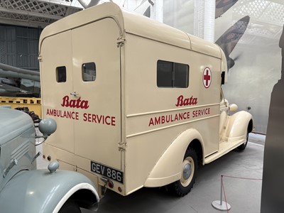 Lot 1938 Nash Ambassador Six Bata Ambulance