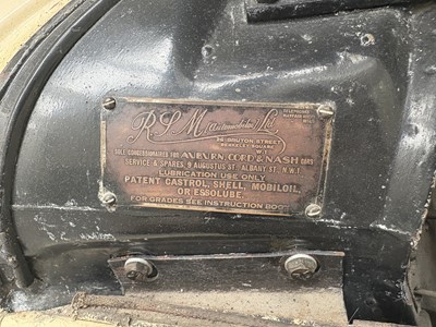 Lot 1938 Nash Ambassador Six Bata Ambulance