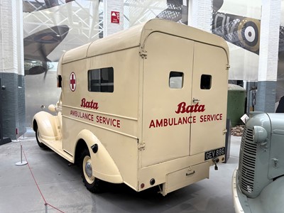 Lot 1938 Nash Ambassador Six Bata Ambulance