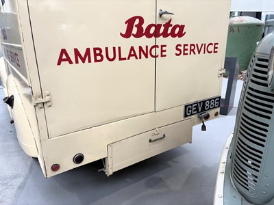 Lot 1938 Nash Ambassador Six Bata Ambulance