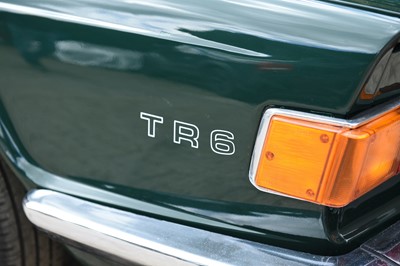 Lot 1973 Triumph TR6