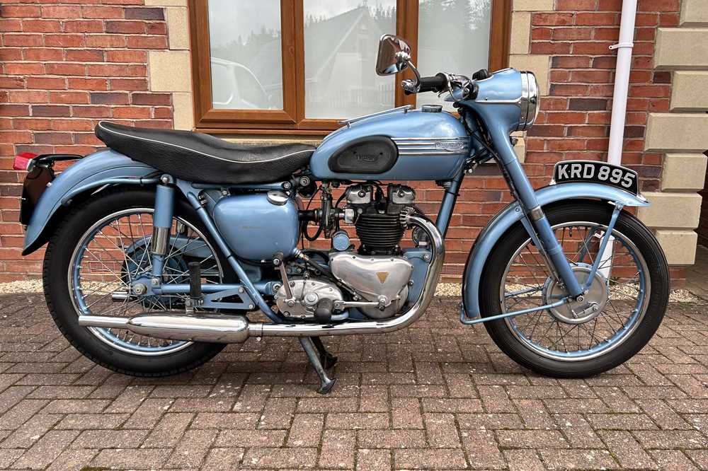 Lot 1955 Triumph 6T Thunderbird