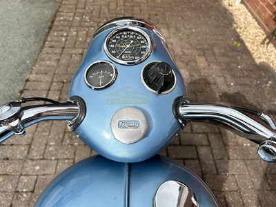 Lot 1955 Triumph 6T Thunderbird