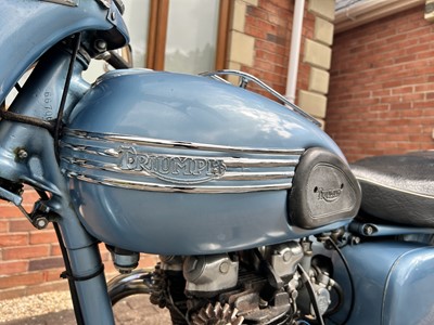 Lot 1955 Triumph 6T Thunderbird