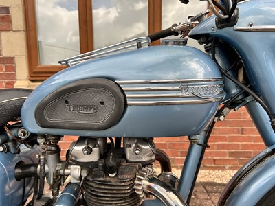 Lot 1955 Triumph 6T Thunderbird