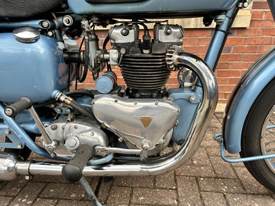 Lot 1955 Triumph 6T Thunderbird