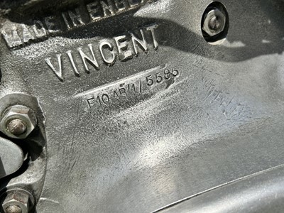 Lot 1951 Vincent Rapide Series C