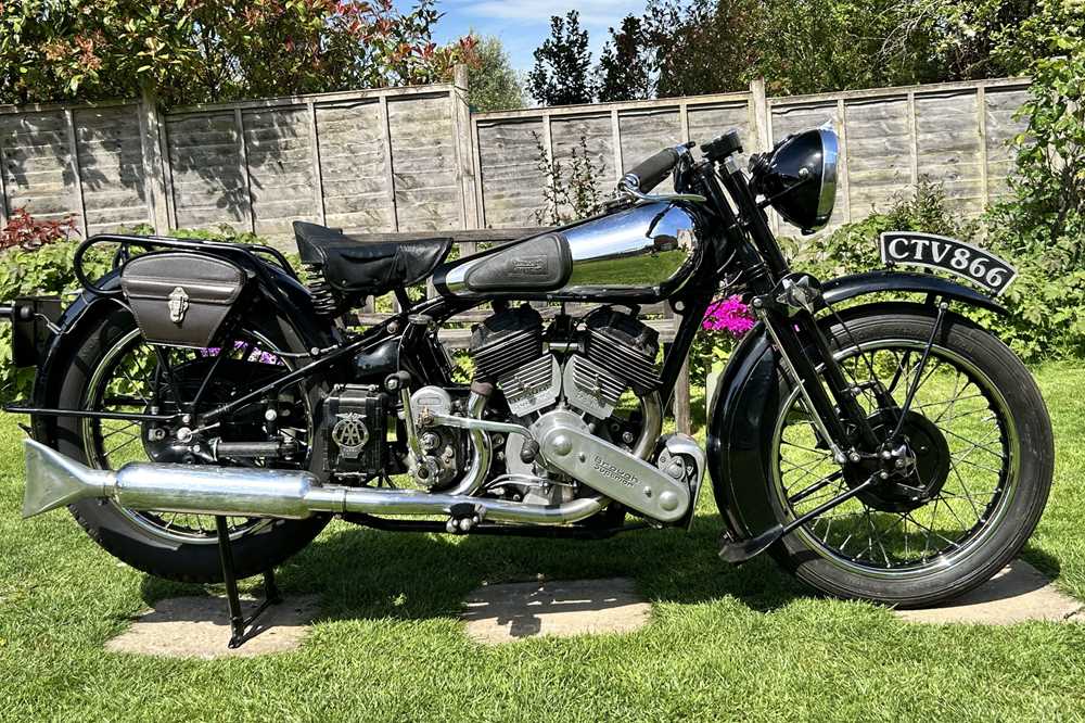 Lot 1937 Brough Superior SS80