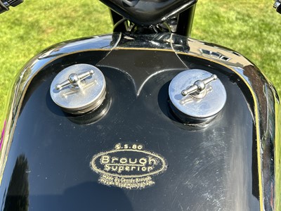 Lot 1937 Brough Superior SS80