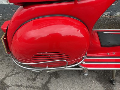 Lot 1965 Vespa VBB Retro 'Faro Basso' Custom