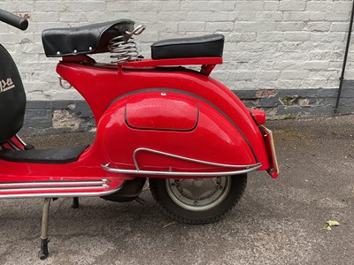 Lot 1965 Vespa VBB Retro 'Faro Basso' Custom
