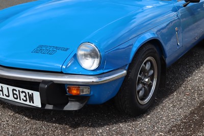 Lot 1981 Triumph Spitfire 1500