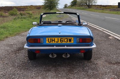 Lot 1981 Triumph Spitfire 1500