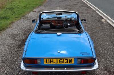 Lot 1981 Triumph Spitfire 1500