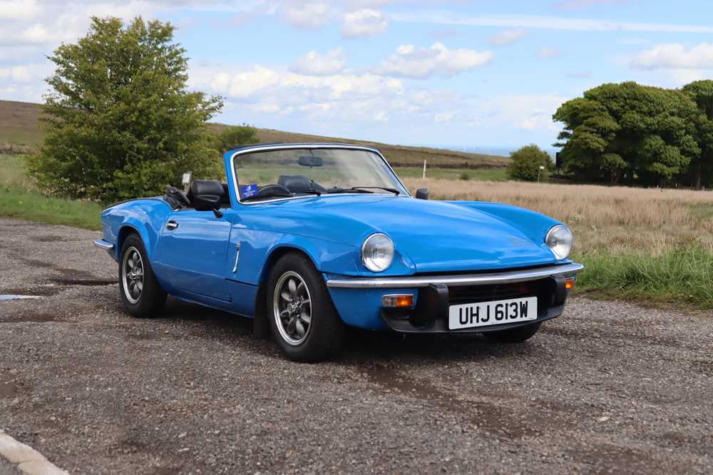 Lot 1981 Triumph Spitfire 1500