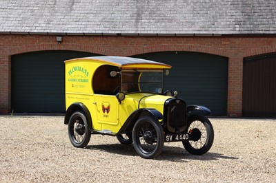 Lot 1927 Austin Seven C-Cab Van