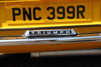 Lot 1976 Triumph Spitfire 1500