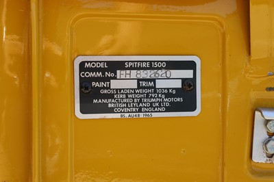Lot 1976 Triumph Spitfire 1500