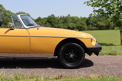 Lot 1977 MG B Roadster