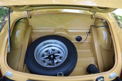 Lot 1977 MG B Roadster