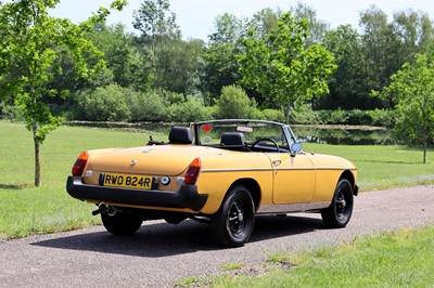 Lot 1977 MG B Roadster