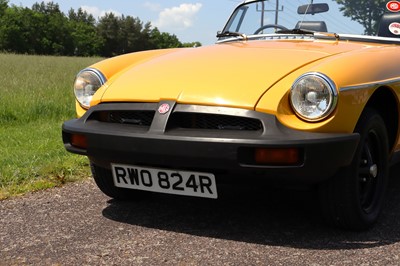Lot 1977 MG B Roadster