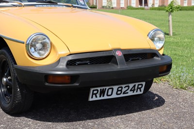 Lot 1977 MG B Roadster