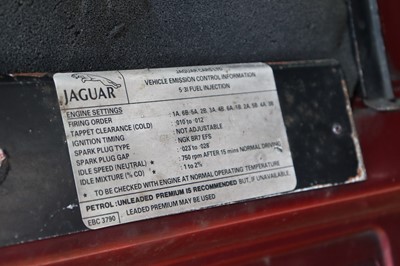 Lot 74 - 1990 Jaguar XJ-S V12 Convertible
