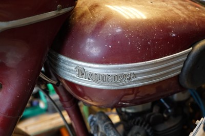 Lot 1952 Triumph 5T Speed Twin Combination Sidecar